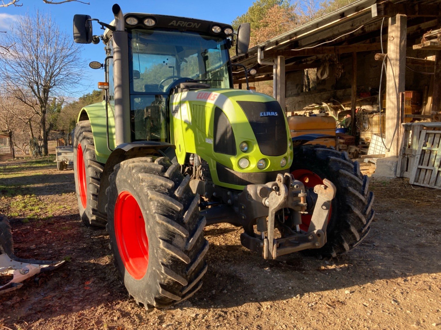 Tracteur agricole Claas Arion 610 C - 1